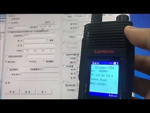 Retevis RB20 Network Two Way Radio (2) - Over the air code writing operation