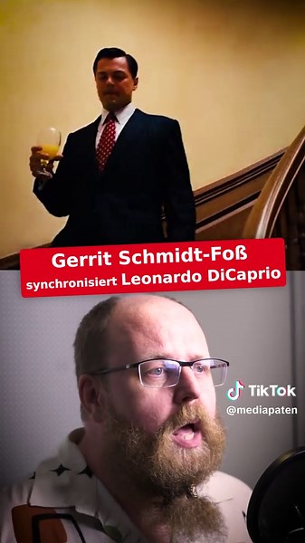 Gerrit Schmidt-Foß: Die Stimme von Leonardo DiCaprio