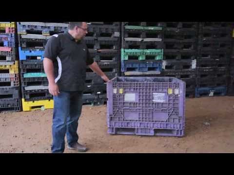 Industrial Plastic Collapsible Containers