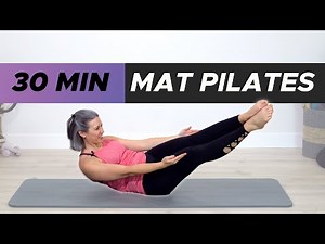 Full Body Pilates Mat Workout | At-Home Workout