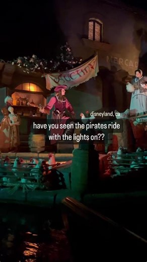 pirates with the lights on ?? 📍disneyland,ca what do you get when you get stuck on pirates for almost an hour? sooo this actually happened yesterday, and of course right at the end when we’re about to go up to exit the caves, the ride stops 😐 and we legit were waiting for some kind of response, but luckily we were told we’d get escorted out by firefighters ?? so definitely fun times but we were all channeling our inner Kate Bush walking up that damn bill 😭😅 have y’all ever been stuck on a ri