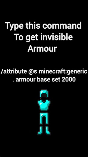 How to get invisible armour in Minecraft