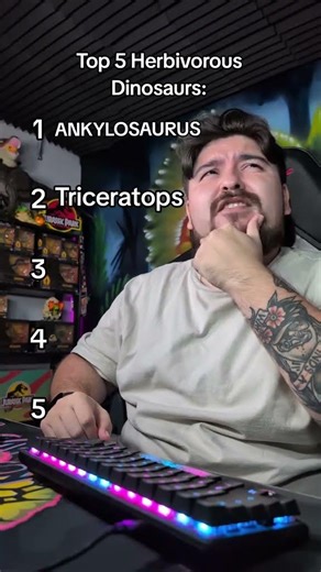 TOP 5 Herbivore Dinosaurs #jurassicworld #dinosaur