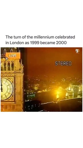 Historic Moments on Instagram: "When the clock crept toward midnight on December 31, 1999, the entire world seemed to pause 🌍✨ The shift into the year 2000 wasn’t just another New Year’s celebration. It felt like a collective leap into the unknown, filled with excitement, hope, and a quiet nervous energy about what might happen when the date finally changed. Cities across the globe went all out. Fireworks lit up the skies in Sydney, London, Paris, and New York, while concerts and massive street