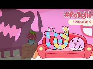 Potchi Cartoon | Get ready to be scared! 😱💓