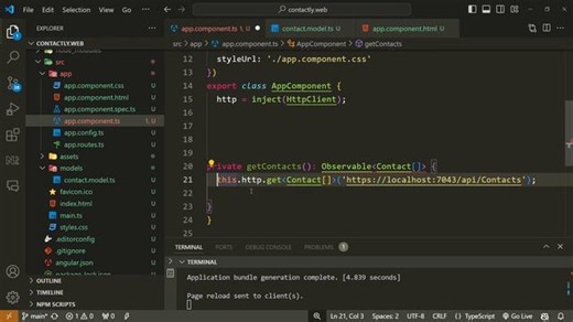 Angular 17 CRUD with ASP.NET Core Web API using Entity Framework Core - Full Course