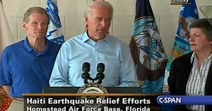 Vice President Biden's Remarks on Relief Efforts for Haiti