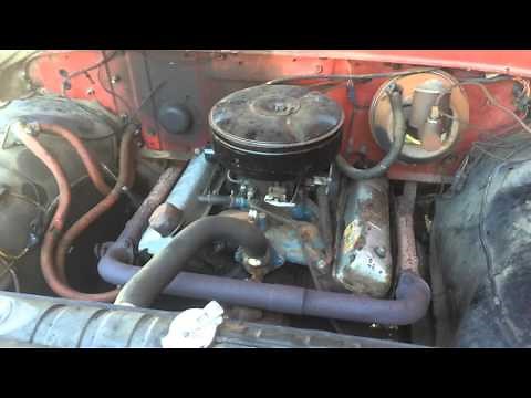 1964 Ford Y block 292 idling Ford F350