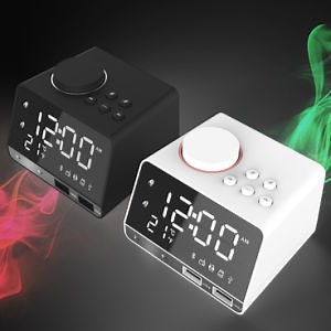 [Hot Item] Multi-Function Digital Desk Clock LED Rechargeable Digital Table Alarm Clock