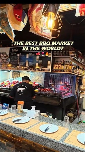 Is this the BEST BBQ in the world? 🥩🇺🇾 #shorts #walking4k #food tour #speed
