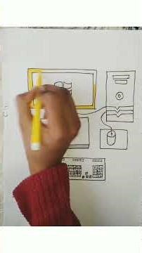 Computer Drawing | Pencil Sketch | Part 2 | Easy Step by Step