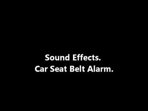 JAB Sound Effects 53. Car Seat Belt Alarm.