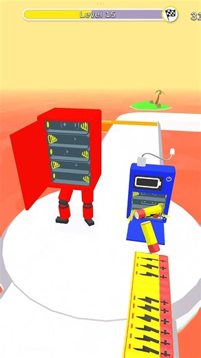 Insane Speedrun in Battery Runner 3D! 🚀🔋 #gaming​ #shorts #shortfeed​ #viralshorts #among_us #018