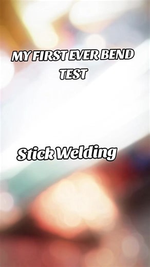Alot of welder DO NOT Like the bend test.But I am glad it did it ..It really test your skills.#welder#femalewelder #weldernation #weldtest#fyppppppppppppppppppppppp