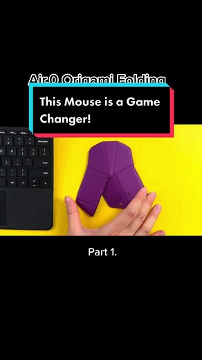 Air.0 Origami Folding Mouse! 🤯🤯🤯