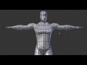 MALE FIGURE, How to create a male figure in blender
