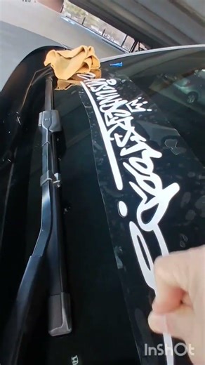 INSTALLING WINDSHIELD DECALS #misunderstood