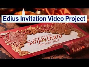 Edius Invitation Video Project | wedding invitation project free download
