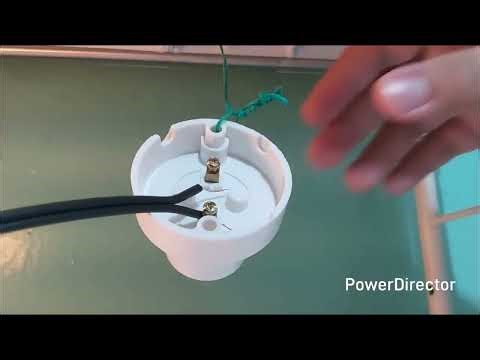 How to Install Outlet and Light Socket, Plug