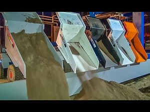 RC truck tipping parade! BIG FUN at RC-Glashaus!