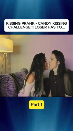 Kissing Prank - CANDY KISSING CHALLENGE!!! LOSER HAS TO..#kiss#vlogs | candy game challenge