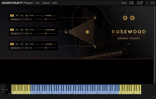 【可乐原创音乐】Orange Tree Samples Rosewood Grand 2.0.0 雅马哈大三角钢琴