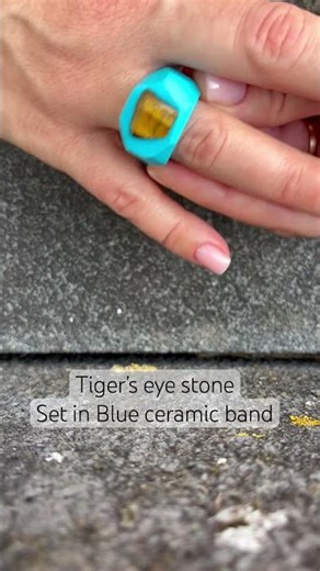 Contrasting Colors One Of A Kind Ring Style: CR-C-TE-7-6.1 by O’Gem