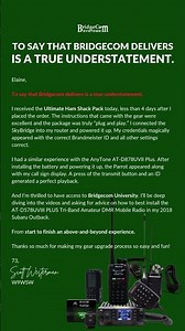 To say that Bridgecom delivers is a true understatement. #Bridgecom #hamradio #bridgecom #dmrradio