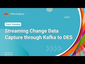 Streaming Change Data Capture through Kafka to Data Engineering Streaming
