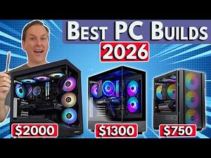 Best Gaming PC Build 2026 (April) 🛑 $750 / $1300 / $2000 PC Builds