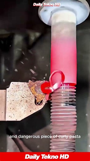 This Lathe Is SO SATISFYING To Watch! 🔥 #Machining