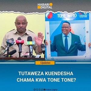 BILA RUZUKU CHADEMA HAIWEZI KUJIENDESHA, TONE TONE HAITOSHI "Tusiposhiriki Uchaguzi Mkuu, Chama kitapoteza kabisa ruzuku hivyo kukiweka chama hiki mahali pabaya. Sisi tuliokuwa ndani tunafahamu hali ngumu tuliyopitia katika uendeshaji wa chama hiki. Wapo wanaobeza kwamba chama sio ruzuku, sawa. Je, chama kinaweza kujiendesha kwa kusubiri kampeni ya tone tone! Mpaka sasa hivi kampeni hiyo imefikia wapi. Viongozi hawasemi kwa sababu hawana cha kusema. Athari zake tunaona ni kubwa ndio maana tunaji