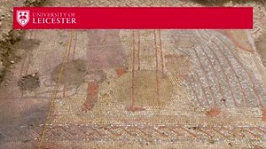 7.3K views · 186 reactions | In a major discovery, archaeologists have unearthed the first Roman mosaic of its kind in the UK displaying scenes from Homer’s 'The Iliad'.  https://le.ac.uk/news/2021/november/rutland-mosaic  #CitizensOfChange | Historic England | Department for Digital, Culture, Media and Sport | University of Leicester | Facebook