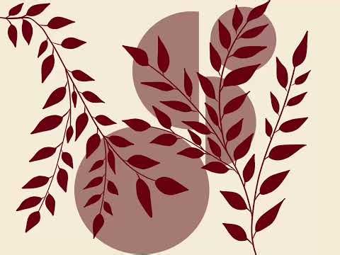 Modern Neutral Wall Art Illustration 🌿 Minimalist Art Process