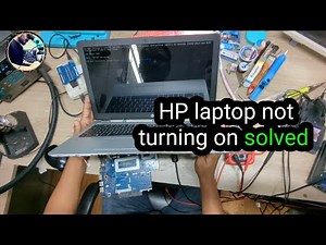 Hp pavilion 15 not turning on | hp pavilion 15 no display | no power