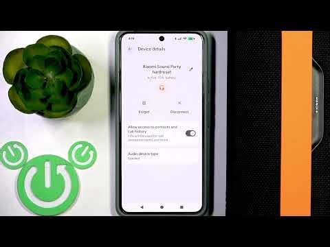 How to disconnect the XIAOMI Sound Party from an Android phone