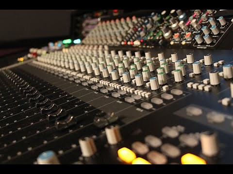 SSL XL Desk - Analog goodness at Mix11 Studios