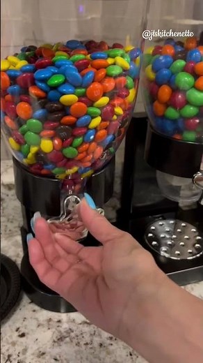 M&M/Smarties dispenser. #shorts #mandms #smarties #chocolate #jtskitchenette