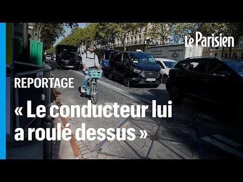 "We are all shocked": terror in Paris after the death of a cyclist run over by a motorist