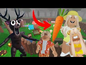 SURVIVED 99 NIGHTS IN THE FOREST WITHOUT MEAT🌳🦌ROBLOX #pandora #roblox #roblox
