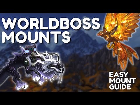 How to Efficiently Farm the Mists of Pandaria World Boss Mounts & Rukhmar