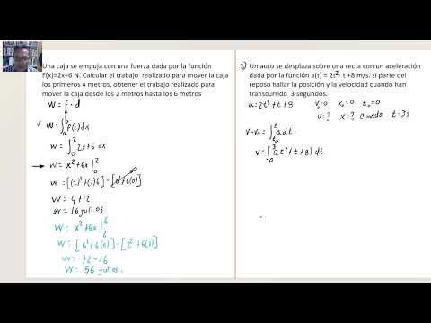 Aplicaciones de la integral definida