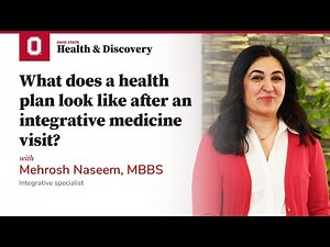 What does a health plan look like after an integrative medicine visit? | Ohio State Medical Center