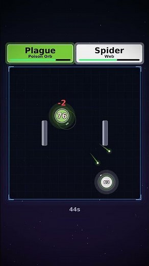 Poison Orb vs Web Arena Fight