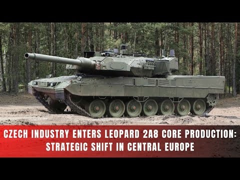 Tatra to Build Leopard 2A8 Hulls: The New Center of Europe’s Tank Industry