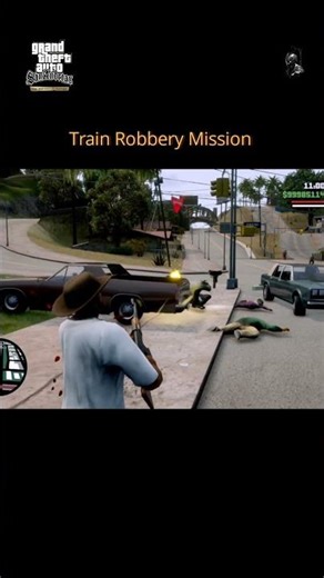 GTA San Andreas Train Robbery Mission Gameplay #kuldeepchiravandyagaming