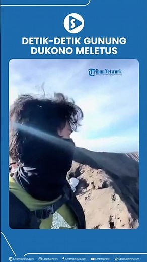 The Moment Mount Dukono Erupted, Climbers Panicked About Whether to Ascend or Descend