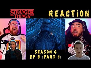 STRANGER THINGS 04X09 FINALE PART 1 REACTION "The Piggyback"| The stress is real!!