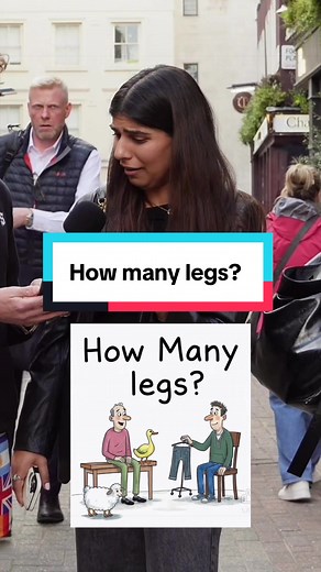 How many legs? #streetinterview #streetinterviews #trivia | Street Interview