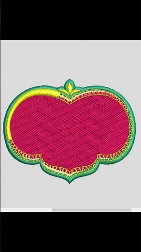 How to Digitize the Del Monte Quality Logo for Embroidery #embroidery #digitizedbytaronbd
